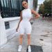 Women's Clothing Autumn Street Style Women's Polyester Jumpsuit Thick Casual Pants For Formal & Casual For Women_ecoleips.com