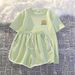 Women's Korean Style Milk Silk Lounge Set - Drawstring Short Sleeve Top & Loose Shorts 2-Piece Outfit (Casual, Sporty, Coords)_ecoleips.com