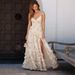 Women's Clothing Popular Sexy Printed Floral Long Dress_ecoleips.com