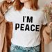 European American Cross-border Foreign Trade Wholesale Clothing, Simple And Stylish Letter Print Round Neck Plus-size_ecoleips.com