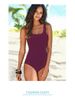 Women's Clothing Sexy Backless One Piece Swimsuit Plus Size Swimsuit Gradient Print Swimsuit_ecoleips.com