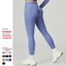 Women's Clothing High-Waisted Slim Fit Yoga Trousers Seamless Sports Running Fitness Pants With Contrasting Trim For Women_ecoleips.com