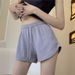 Women's Clothing Summer High Waist Large Size Shorts Net Celebrity Fitness Sports Pants Loose Casual Pants_ecoleips.com