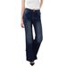 Cross-border European And American Women's Clothing, Vintage Loose-fit Flared Jeans, Casual Versatile Floor-length_ecoleips.com