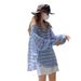 Spring Summer Long-sleeved Jacket For Women, Loose And Casual Style, Thin Sun-protective Cardigan Shirt Top_ecoleips.com