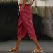 Women's Clothing Summer Women's Elastic Waist Capri Pants Casual Breathable Comfortable Style For Formal & Casual For Women_ecoleips.com