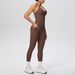 ng2510292 Ng2510292 Ng2510292 Cloud-feel Quick-dry Strap Tank Top, Tight-fitting High-waisted Pocket Pants, Sports Suit Outdoor Running, Fitness, And_ecoleips.com