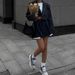 Women's Clothing ins style autumn new suit fashionable high waist slim temperament two piece suit_ecoleips.com