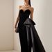 Sexy Tube Top Dress - Black Elegant Irregular Sleeveless Dress For Women | European & American Style_ecoleips.com