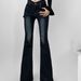 Women's Clothing Spring New Hot Girl V Waist Slim Elastic Mopping Trousers_ecoleips.com