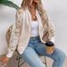 Elegant Women's Lace-Trimmed Baseball Jacket With Long Sleeves – Stylish & Comfortable Outerwear For Fall & Winter_ecoleips.com