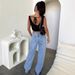Women's Clothing Explosion Low Waist Jeans Fashion Retro Straight Pants Loose Denim Pants Women_ecoleips.com