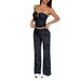 Women's Clothing Sexy Design Vest Sports Trousers Suit_ecoleips.com