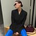 Women's 2024 Autumn Winter New Fashion Sexy Backless Slim Fit Elegant Long Sleeve Blazer Women Wholesale_ecoleips.com