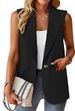 Aria Basics 2025 European And American Spring/Summer New Style Elegant Commuting Casual Sleeveless Cardigan Vest Suit For Women_ecoleips.com
