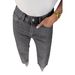 D8751 Foreign Trade European And American Women's Full Rhinestone Washed Jeans High Waist Straight Hot Girl Long_ecoleips.com