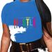Summer European And American Cross-border Foreign Trade Wholesale T-shirts, Round-neck Casual Plus-size Loose_ecoleips.com