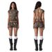 Cross-Border Sweet Spicy Girl Ruffled Hollow Out Tie Strap Camisole Women Summer Lace Trim Puffy Shorts Two-Piece_ecoleips.com