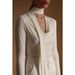 Spicy Mature Style Women's T-Shirt with Ribbon V Neck Long Sleeved Base Layer Short Pleated Inner Design Fashionable Top_ecoleips.com