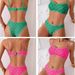 Women's Floral Print Bikini Set - Breathable Polyester Two-Piece Swimsuit With Removable Padding, High Elasticity & Backless Design For Beach Vacation_ecoleips.com