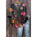 Women's Casual V Neck T-Shirt Floral 3D Digital Print Lotus Trim Trendy Top Creative Design Regular Fit_ecoleips.com