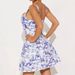 AD366 New Summer Cross-Border Chinese-Style Printed Sexy Strapless Backless Slim-Fit Elegant Fresh Vacation Dress_ecoleips.com