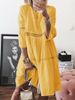 Elegant Lace-Trimmed Embroidered Floral A-Line Midi Dress For Women – Plus Size Boho Chic Casual & Formal Wear_ecoleips.com