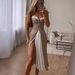 Women's Clothing Two Piece Dress Medium Length Temperament Elegant_ecoleips.com