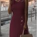 Women's Clothing Summer Sleeveless Solid Color Temperament Dress_ecoleips.com
