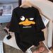 Women's Oversized Short Sleeve T-Shirt - Longline Casual Comfort Fit Basic Tee For Everyday Wear_ecoleips.com