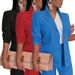 AL304 Independent Station European American Women's Fashion Suit Jacket Loose Fit OL Office Commuting Solid Color_ecoleips.com