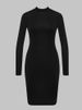 Elegant Low Cut Ruffled Design Open Back High Waisted One Piece Dress Women's Spring 2025 New Arrival_ecoleips.com