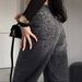 Women's Clothing Spring And Summer New Leopard Print High Waist Jeans Women's Long Casual Flared Trousers Women's Clothing_ecoleips.com