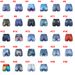 Women's Tight Fitting Denim Print Shorts Sexy Yoga Pants_ecoleips.com
