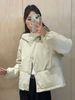 girl European Style Plaid Patchwork Hooded Short Jacket For Women, Autumn 2025 New Loose Slimming Padded Casual Top Trendy_ecoleips.com