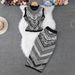 Women's Clothing Retro Jacquard Knitted Suit Women's Sleeveless Vest Mid Length Skirt High End Lady Two Piece Suit_ecoleips.com