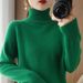Aria Basics Aria Basics Women's Layer Turtleneck Autumn And Winter High Collar Raglan Thick Knit Sweater, Women's Base Top_ecoleips.com