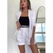 Aria Basics Aria Basics European American Cross-border Ready-to-ship Clothing 2025 New Style Solid Color Fashion Casual Long-sleeve Shirt With_ecoleips.com