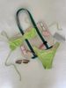 Women's Clothing Swimsuit With Adjustable Shoulder Straps Cute Bikini Set_ecoleips.com