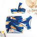 Women's Clothing Swimsuit Tie Dye Printed Women's Three piece Bikini Swimwear_ecoleips.com