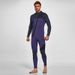 Aria Basics Shark Bart 3MM One-Piece Jellyfish Swims Men's Wets Long Sleeve Sun Protection Surfing Cold-Proof Thermal Diving_ecoleips.com