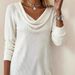 New Fall & Winter Women's Long Sleeve Stacked Collar Comfortable Casual Slim Dress_ecoleips.com