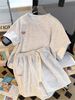 Women's Clothing Summer Short Sleeved Shorts Suit Two Piece Casual Sports Suit For Women Summer Loose Can Be Worn Outside Shopping_ecoleips.com