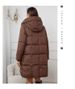 Elegant Long Hooded Coat For Women – Slim Fit Winter Jacket With Waist Belt (S-XXXL, 5 Colors)_ecoleips.com