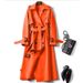 women's trench coat – oversized british style long coat wi heckered , doublebreasted slim fit jacket (17 colors, plus size 3xl)_ecoleips.com