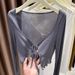 Ice Silk Mesh Shawl Sun Protection Clothing For Women Spring Summer Design Sense Ruffled Tie Cardigan Thin Cover-Up Top_ecoleips.com
