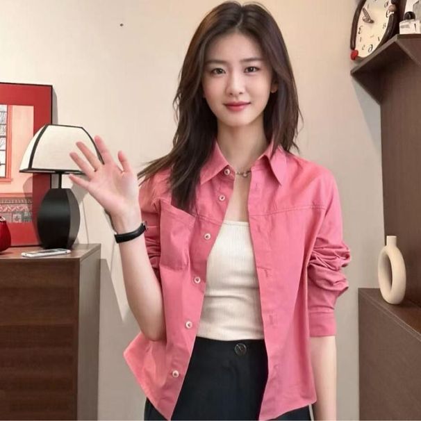 Pure Cotton Jacket Women, Light Luxury And High-end Feel, Suitable For Petite Figures, New 2026 Spring/autumn Casual_ecoleips.com