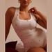 Sweet Women's Sleeveless Vest And Shorts Set Korean Style Slimming Two Piece Heart Shape Round Neck Home Pajama Summer_ecoleips.com