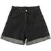 Women's Loose Wide Leg Pants Denim Shorts Style Spring Summer NewClothing_ecoleips.com