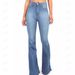 European and American foreign trade high waisted bootcut jeans for women in spring and autumn, wide legged, slim, long and flared pants for summer_ecoleips.com